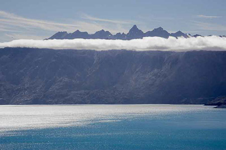 Cordón Jeinimeni, al este de Puerto Guadal / Jeinimeni range east of Guadal