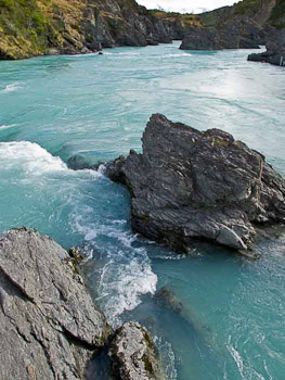 Río Baker, sector del Mansano